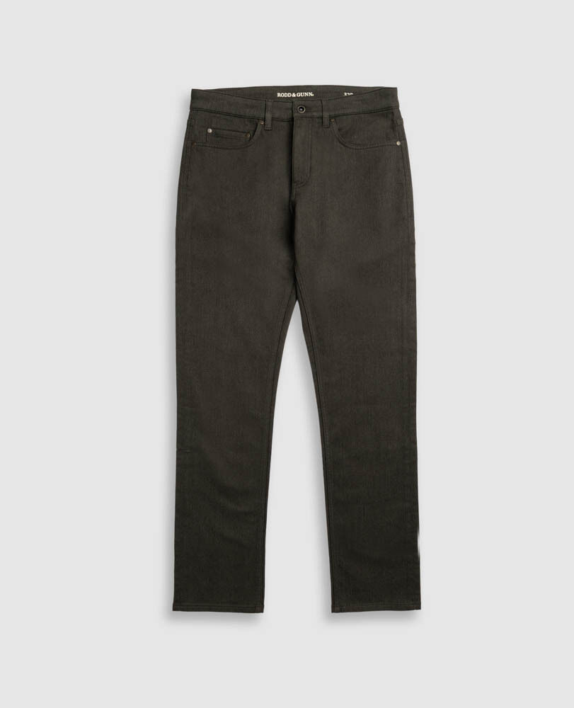 Motion Melange Straight Fit Jean, BAYLEAF, Flat Lay