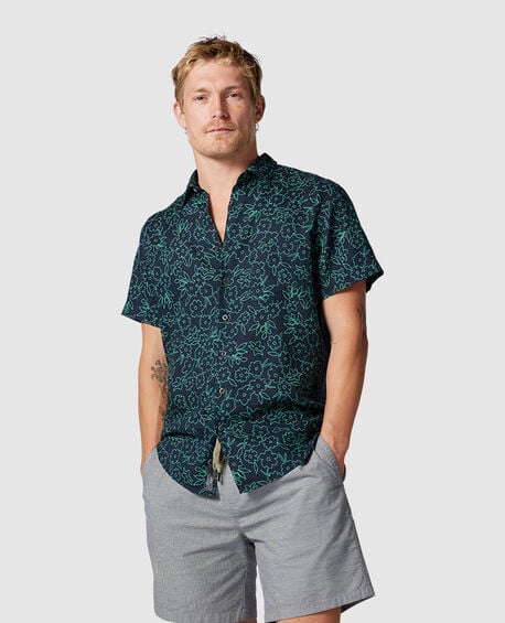 Barrytown Sports Fit Shirt, LIME