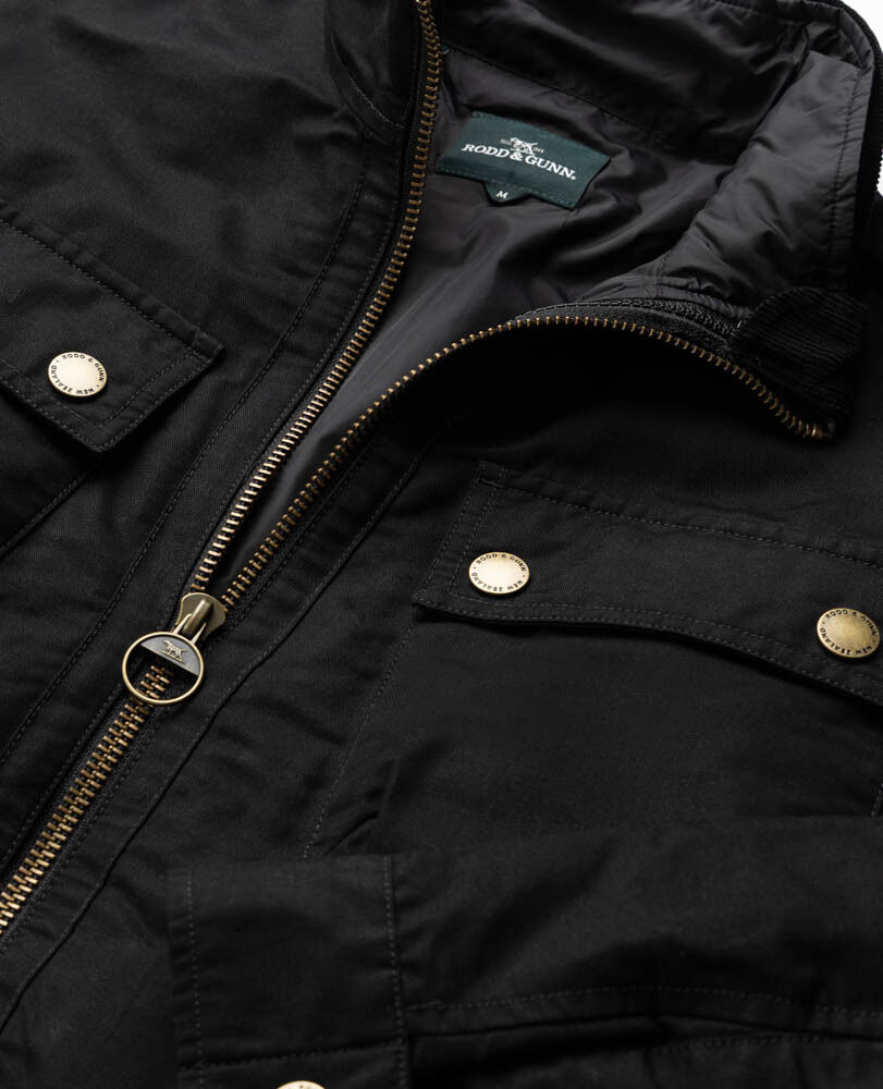 Aberdeen Jacket, ONYX, Detail 2