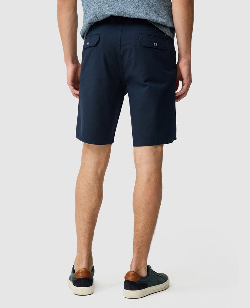 The Gunn 9" Short, NAVY, Flat Lay