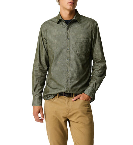 Little Jordan Spur Sports Fit Shirt, OLIVE