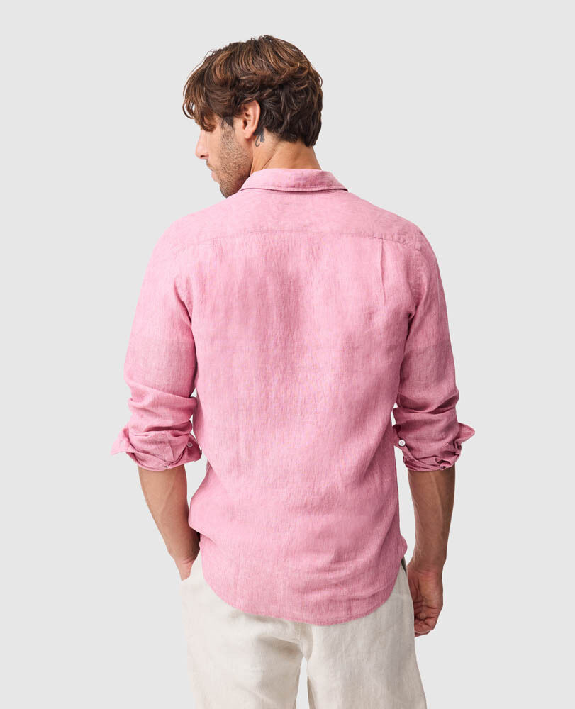 Coromandel Sports Fit Shirt, ORCHID, Back