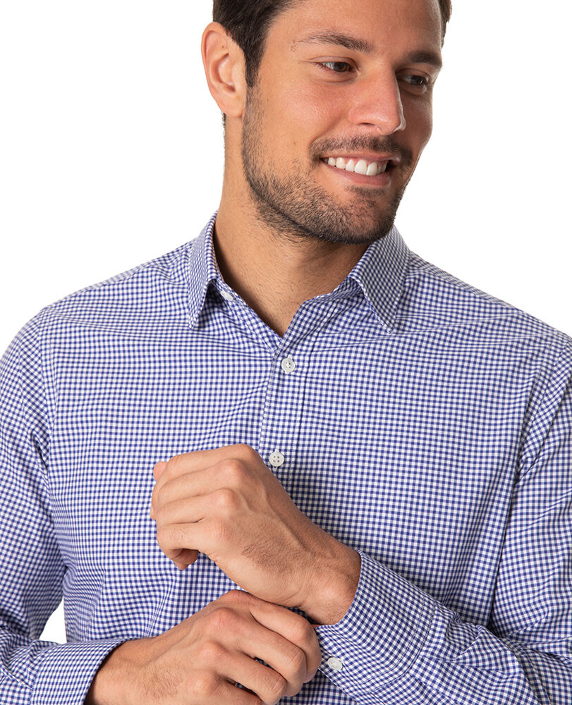 Montello Sports Fit Shirt, ROYAL, Detail 2