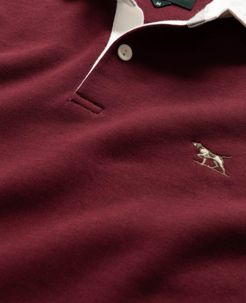 Otago Sweat, OXBLOOD, Detail 2