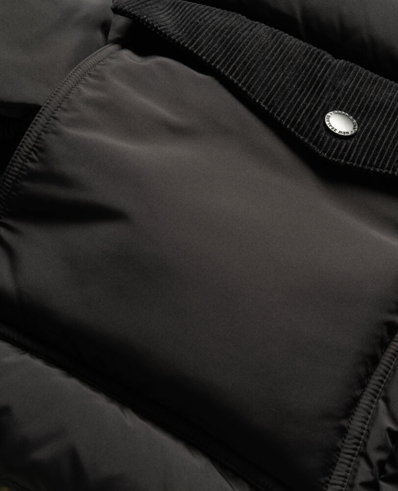Ohau Down Jacket, NERO, Detail 2