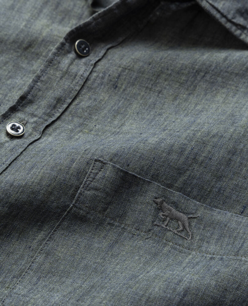 Cable Bay Shirt, ASH, Detail 2