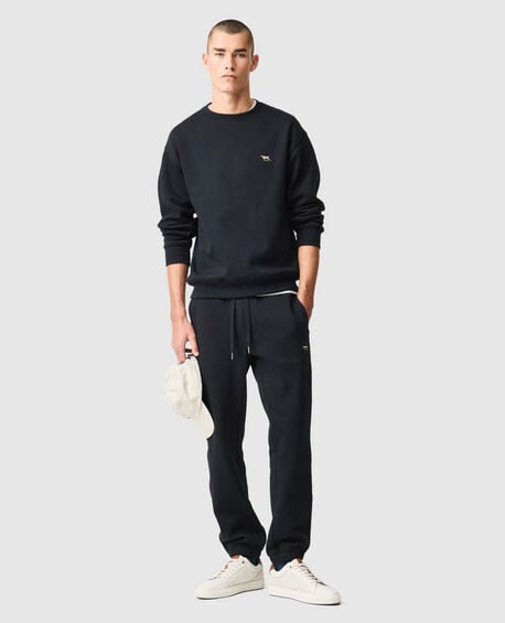 Otago Crew Neck Sweat, NOIR