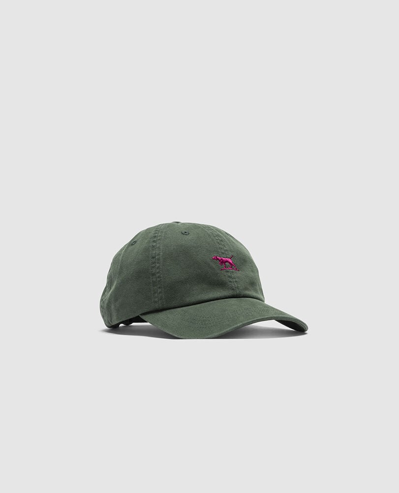 Casquette Gunn, GRIS FONC&Eacute;/MAGENTA, Off Front