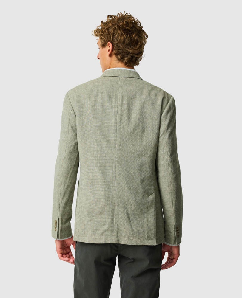 Willow Flat Sports Fit Jacket, THYME, Back