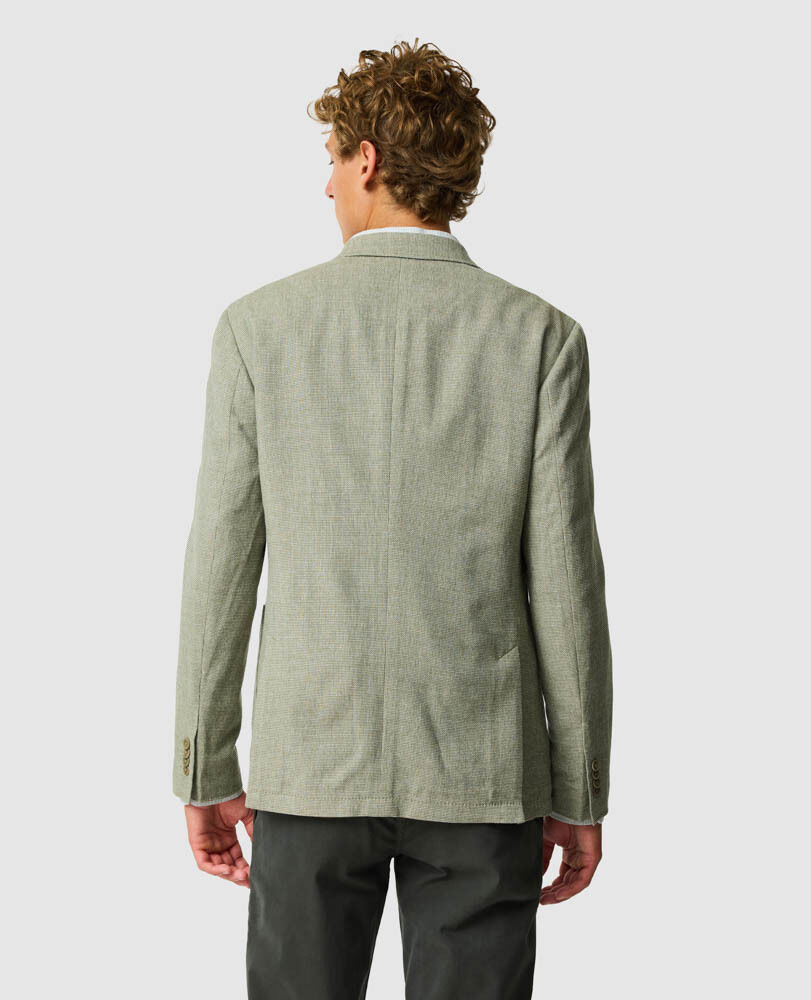 Willow Flat Sports Fit Jacket, THYME, Back
