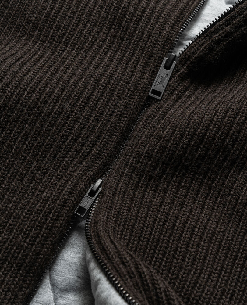Loke Coleridge Knit, DUNKLER TABAK, Detail 3