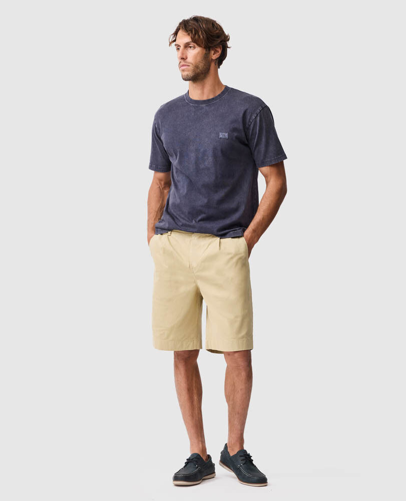 Egmont Village Relaxed Fit 9" Short, SAND, Off Front