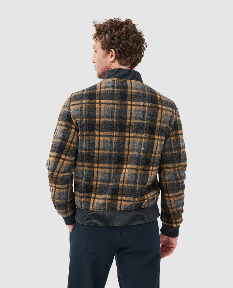 Western Springs Jacket · Amber LG, AMBER, Back