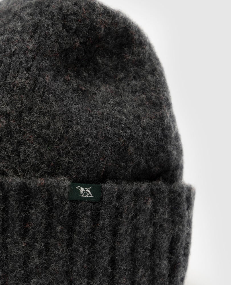 Riversdale Beanie, CHARCOAL, Flat Lay