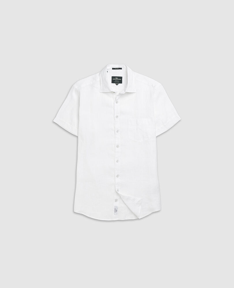 Ellerslie Sports Fit Shirt, SNOW, Detail 2