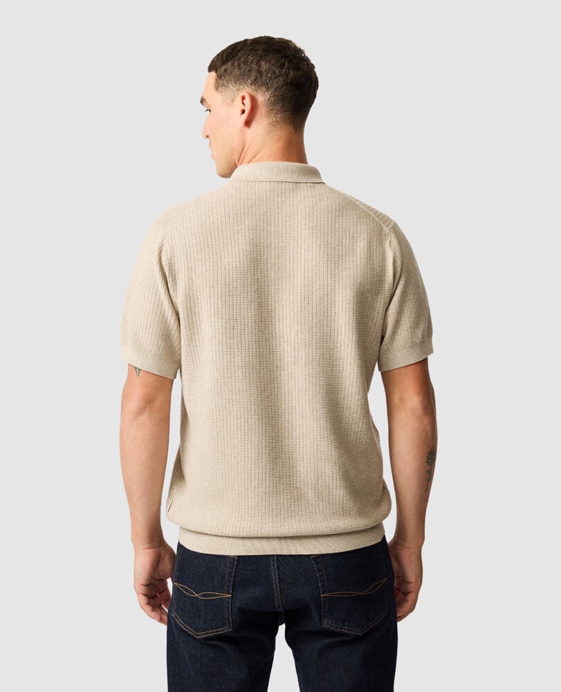 Forbes Knit, NATURAL, Back