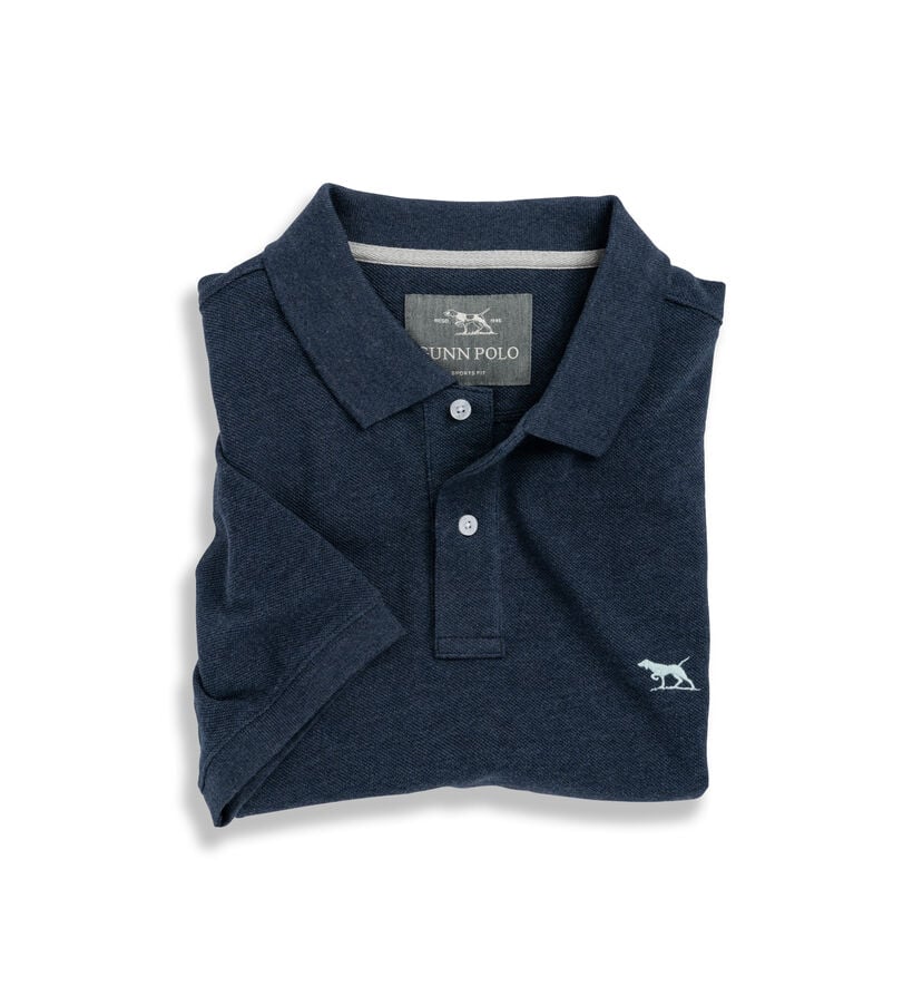 The Gunn Sports Fit Polo, ADRIATIC, Detail 3