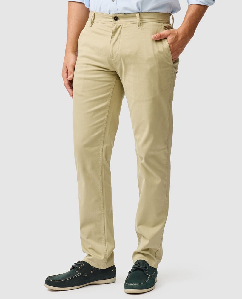 Thomas Road Chino Trouser, NATURAL, Front