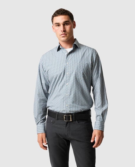 Maitlands Sports Fit Shirt, DUSK