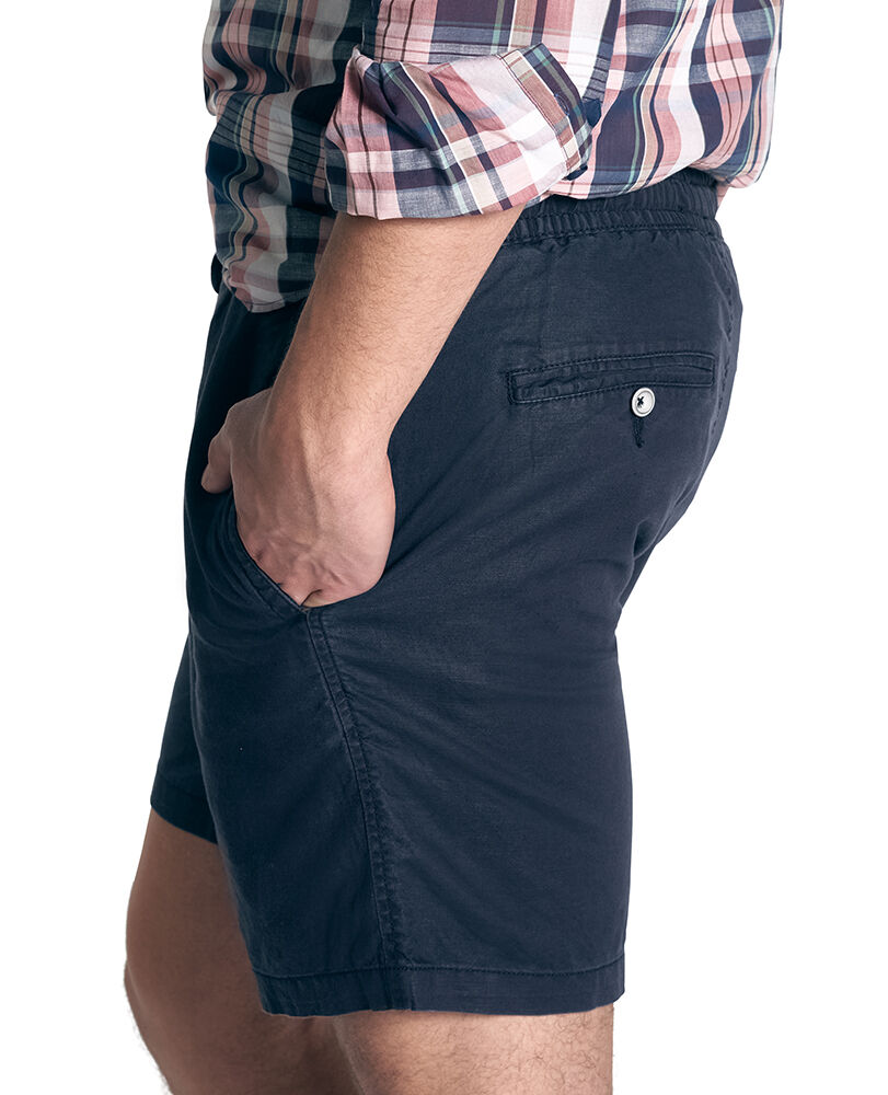 Glenmark 7" Resort Short, NAVY, Back