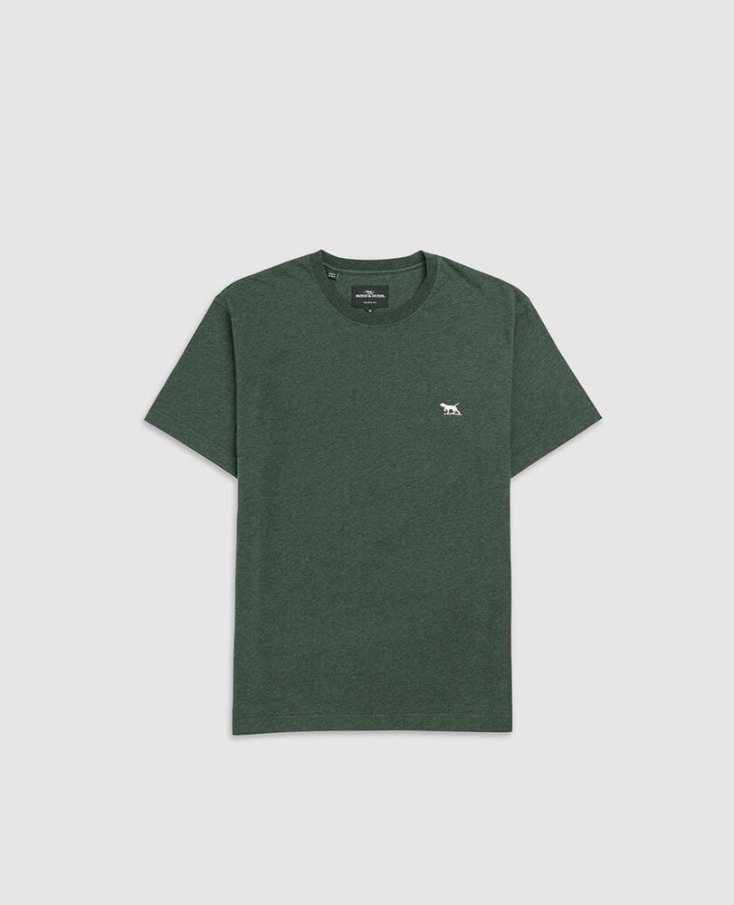 The Gunn T-Shirt , PINE, Flat Lay