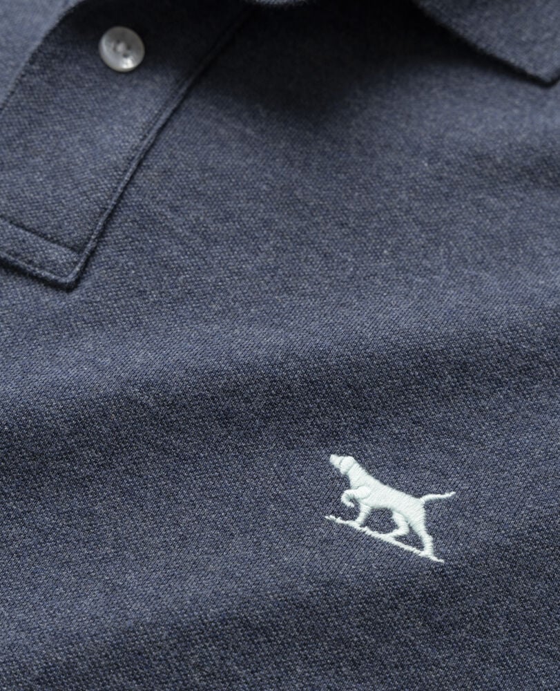 The Gunn Original Fit Polo, ADRIATIC, Detail 2