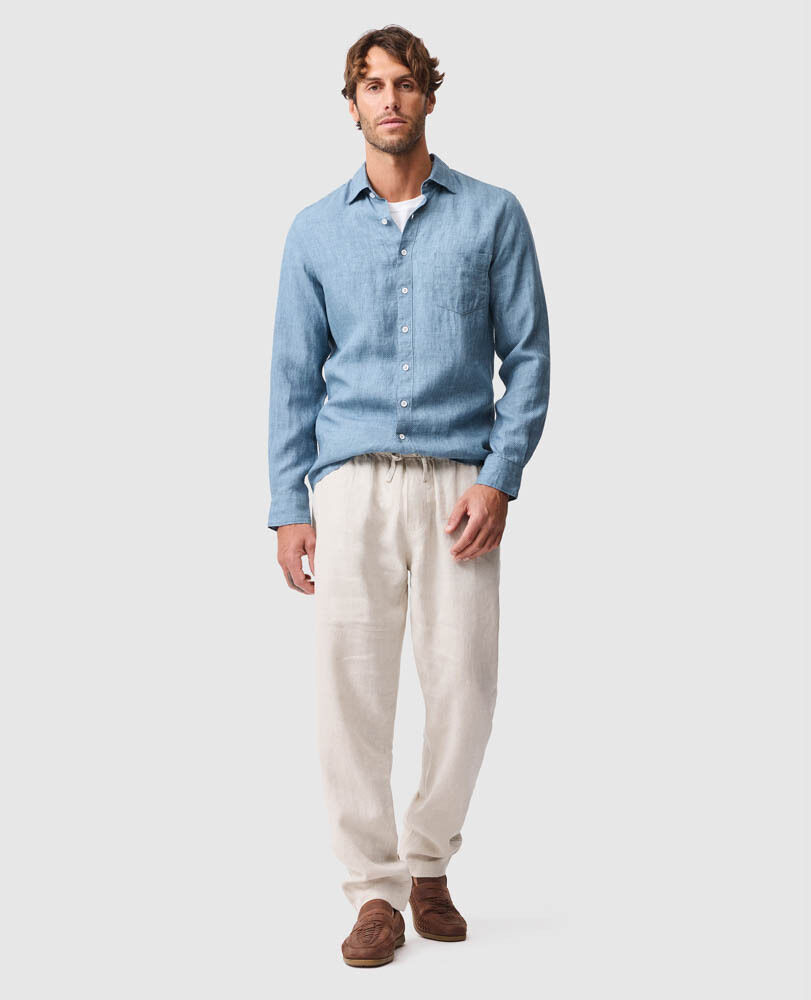 Coromandel Sports Fit Shirt &middot; Sea Stone ME, SEA STONE, Off Front