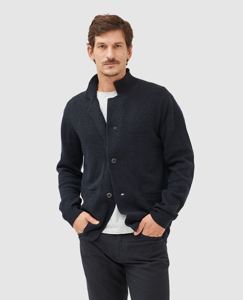 Strickpullover West Eyreton, MITTERNACHT, Front