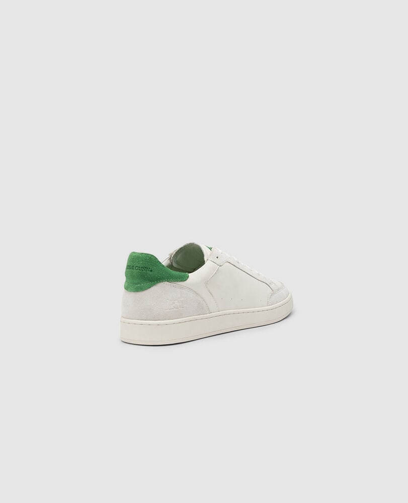 Sussex Street Sneaker, CHALK/EMERALD, Back