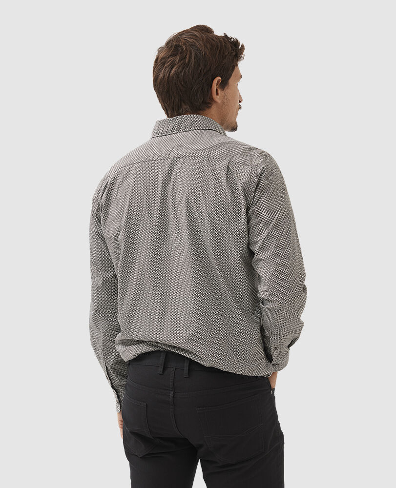 Hatton Shirt, NOIR, Back