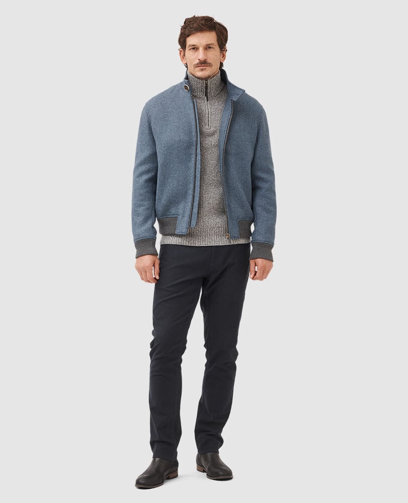 Robbies Road Knit, ASPHALT, Off Front