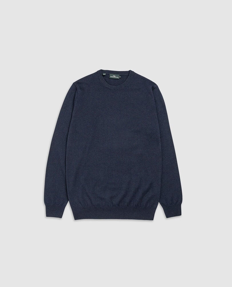 Queenstown Sweater, BLUE GRANITE, Flat Lay