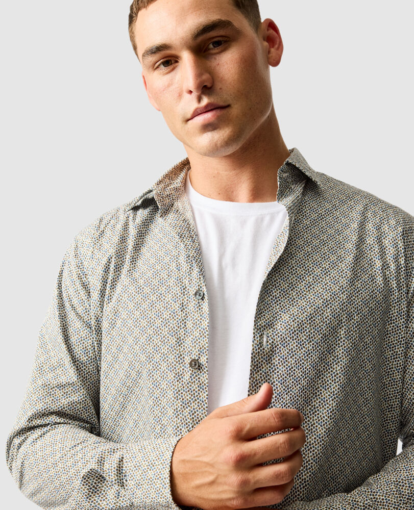 Henderson Valley Sports Fit Shirt, MAPLE, Detail 3