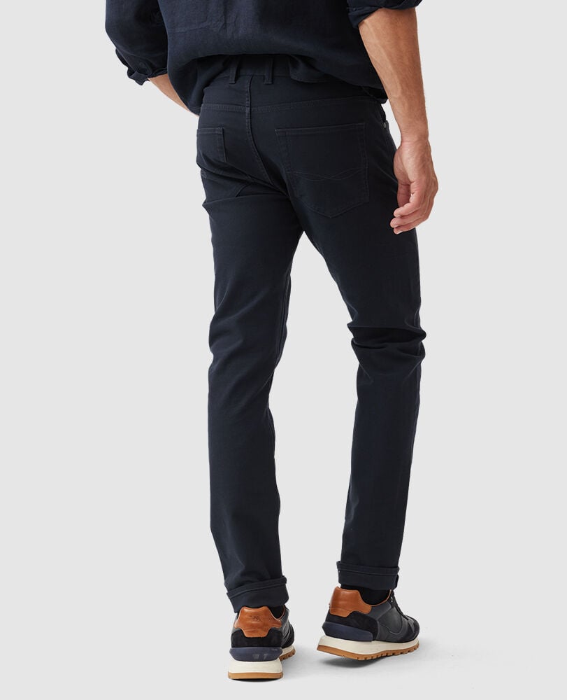 Motion Slim Fit Jean · Navy 40, NAVY, Back