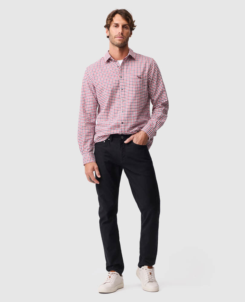 Gebbies Valley Shirt, BERRY, Off Front