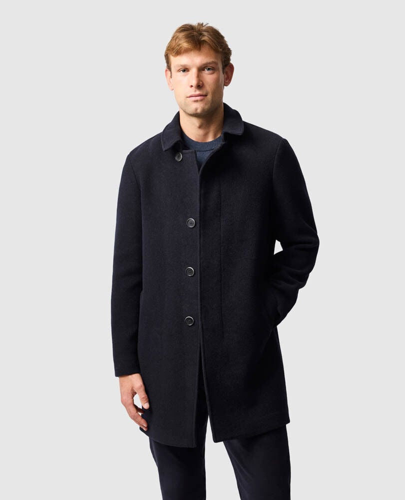 Murchison Coat, MIDNIGHT, Front