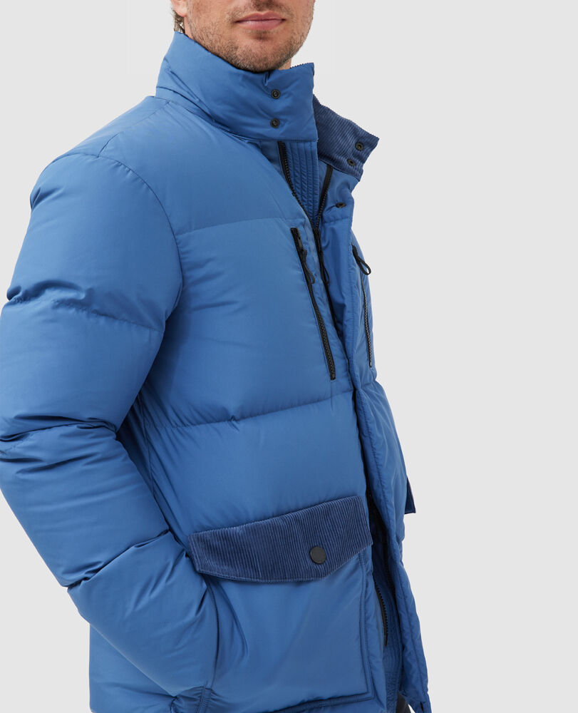 Ohau Down Jacket, PRUSSIAN, Detail 3