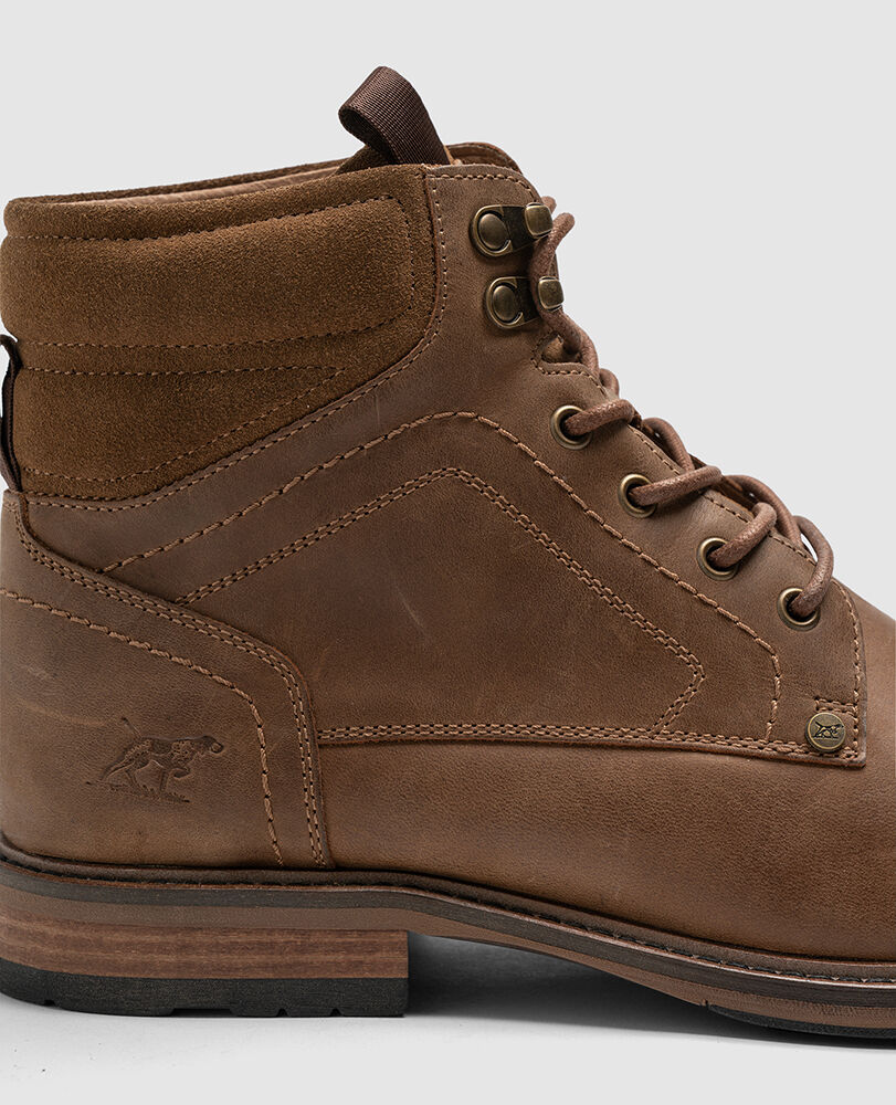 Dunedin Military Boot, BIRCH CRAZYHORSE, Back