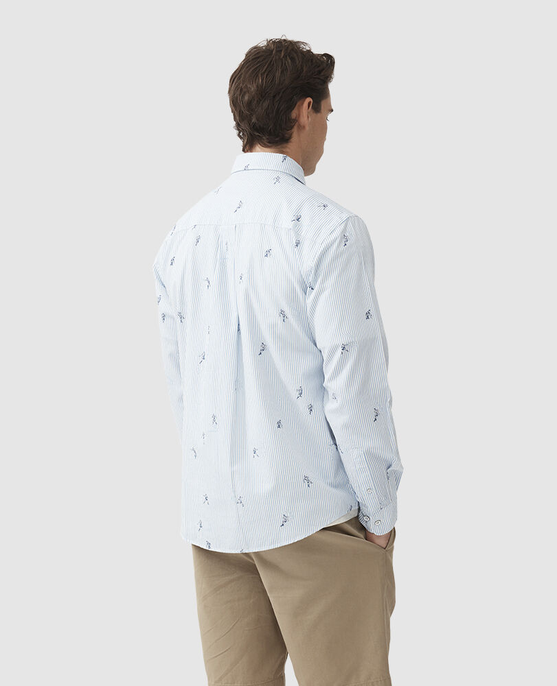 Churchill Park Shirt, POWDER, Back