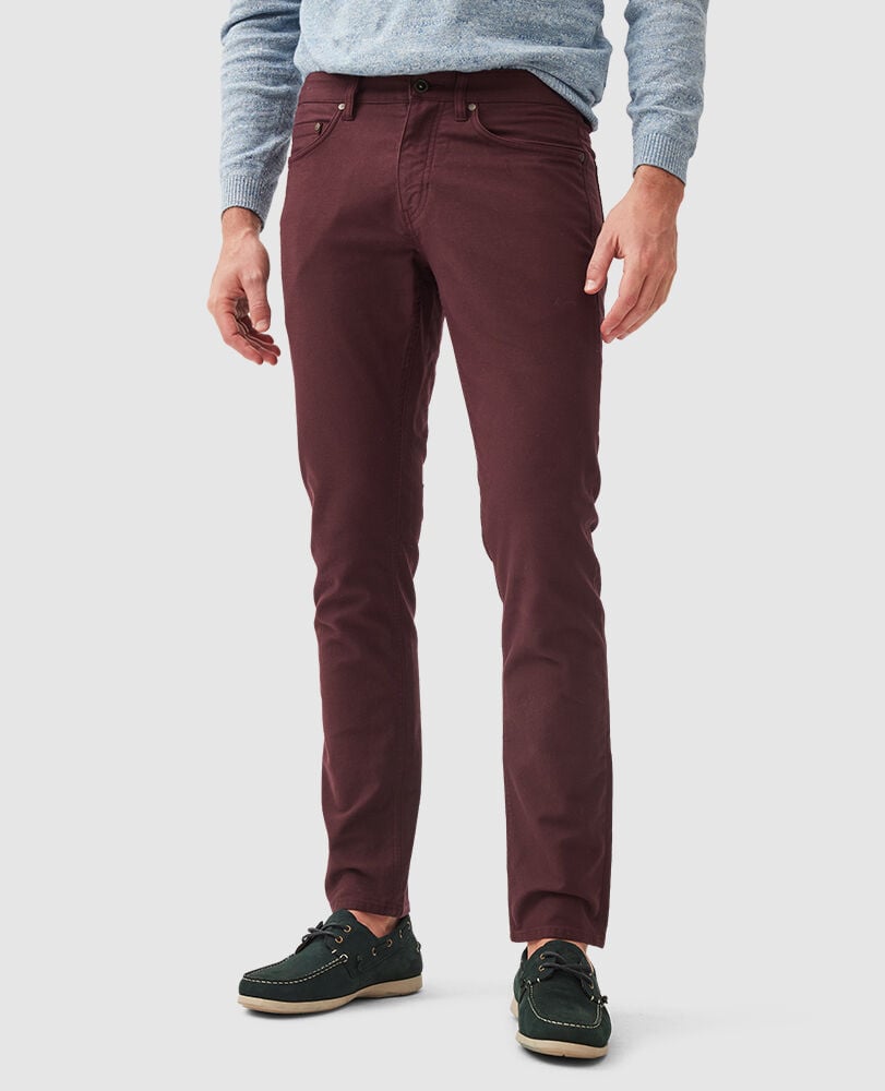 Motion 2 Straight Jean, GARNET, Front
