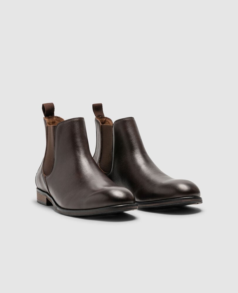 Kingsview Road Chelsea Boot, CHOCOLATE