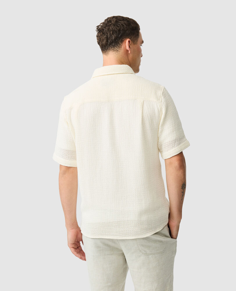 Enstone Lane Shirt, BARLEY, Back
