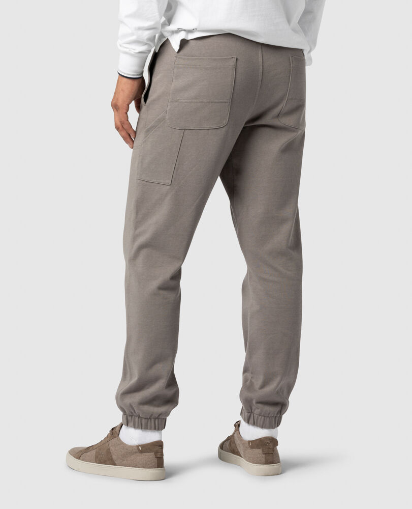 Hawtrey Terrace Track Pant, FAWN, Back