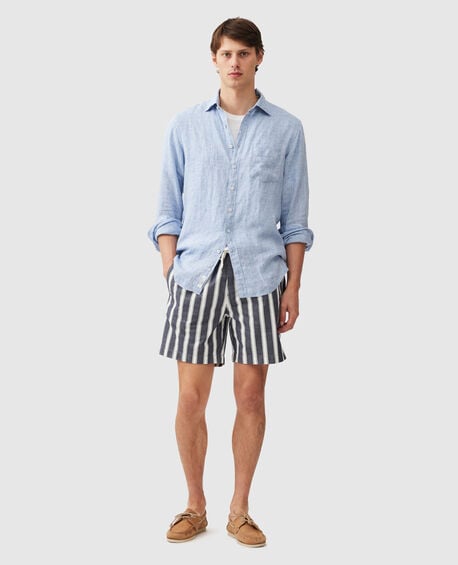 Coromandel Sports Fit Shirt, DENIM