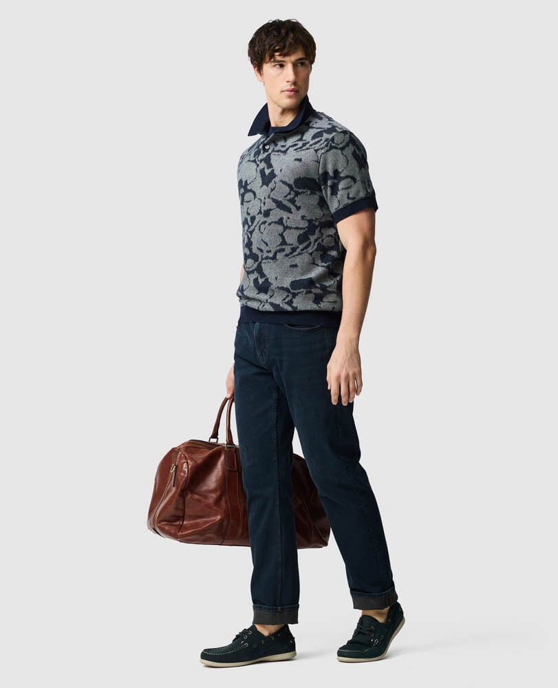 Dering Knit, INDIGO, Off Front