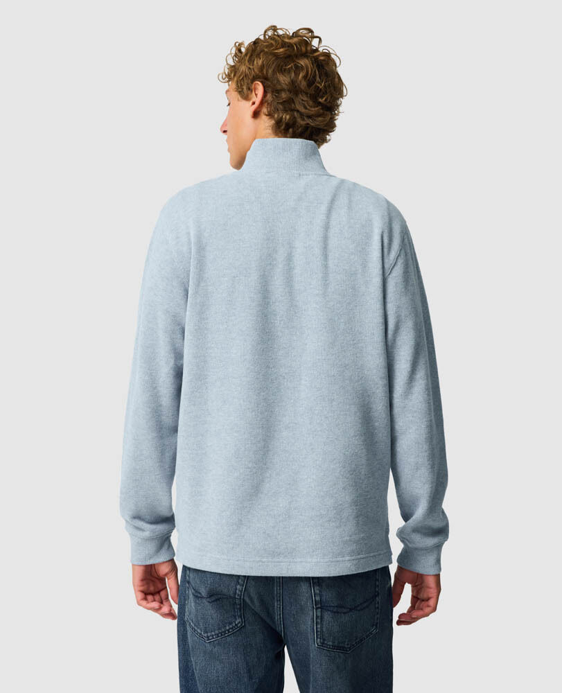 Sweatshirt col 1/4 zip alton ave, BRISE DE MER, Back