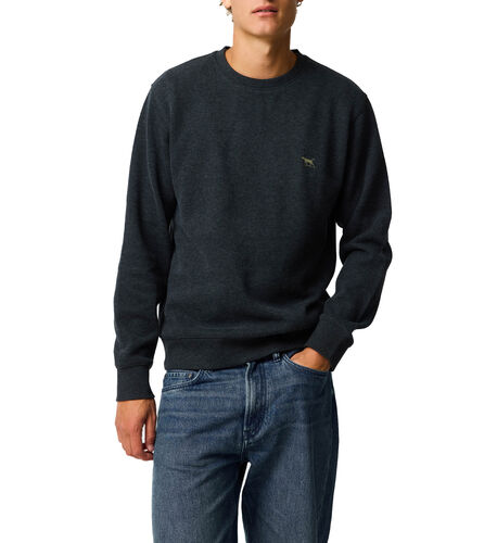Gunn Crew Neck Sweat, GRAPHITE