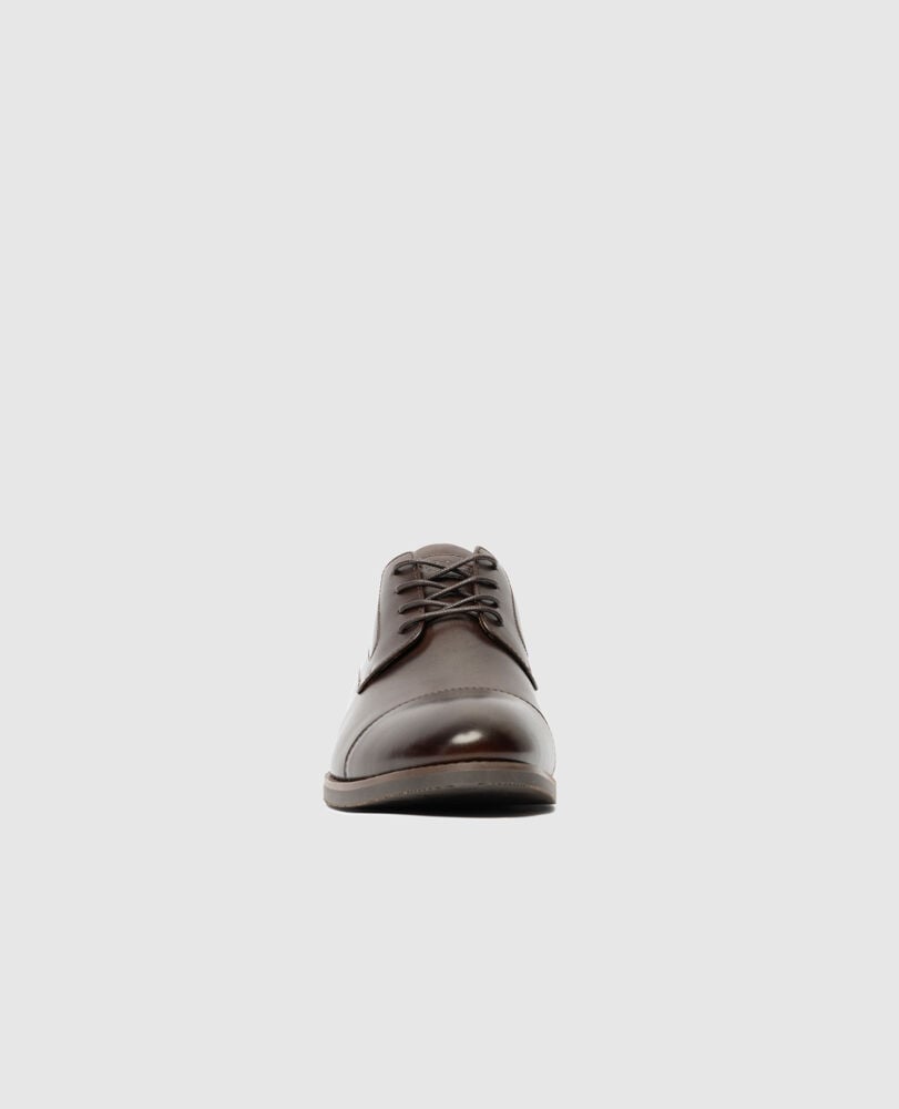 Loburn Derby Shoe, CHOCOLATE, Detail 2