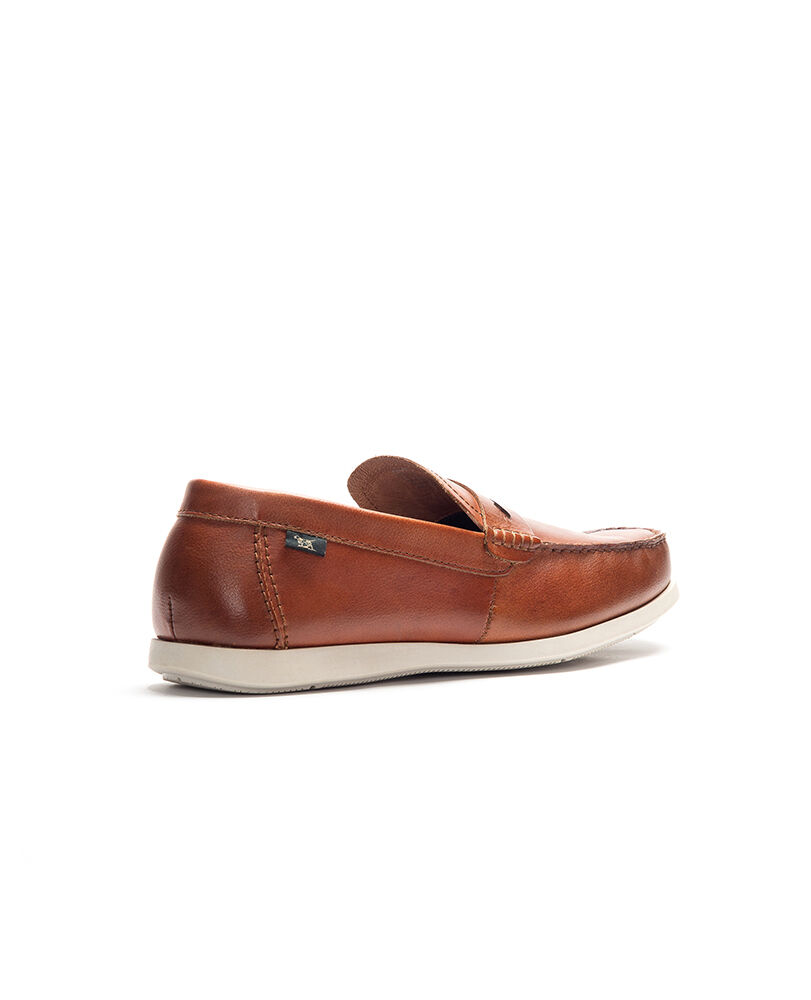 Carsons Road Loafer, COGNAC, Flat Lay