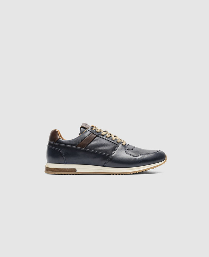 Plimmerton Sneaker, NAVY, Front